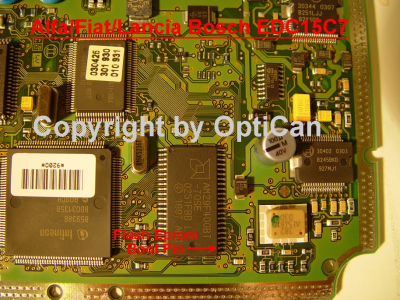 Bosch EDC 15C7 (Lancia) pinout diagram 2